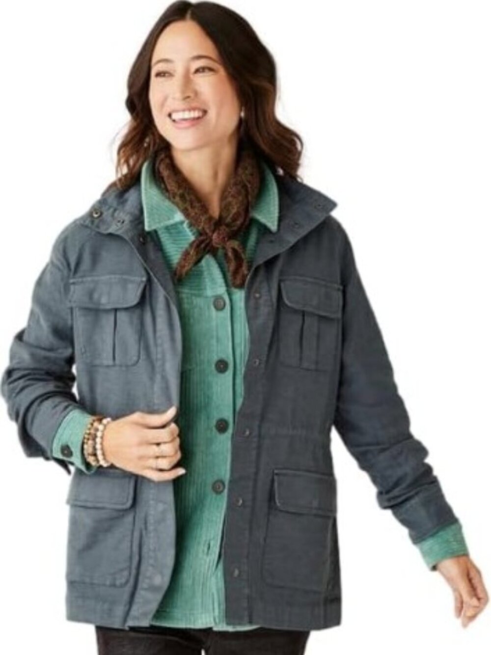 NWT, Carve Designs Women's Opal Utility Jacket, Size: XL. Color: Green